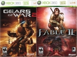 Gears of War 2 + Fable 2 (Xbox360)